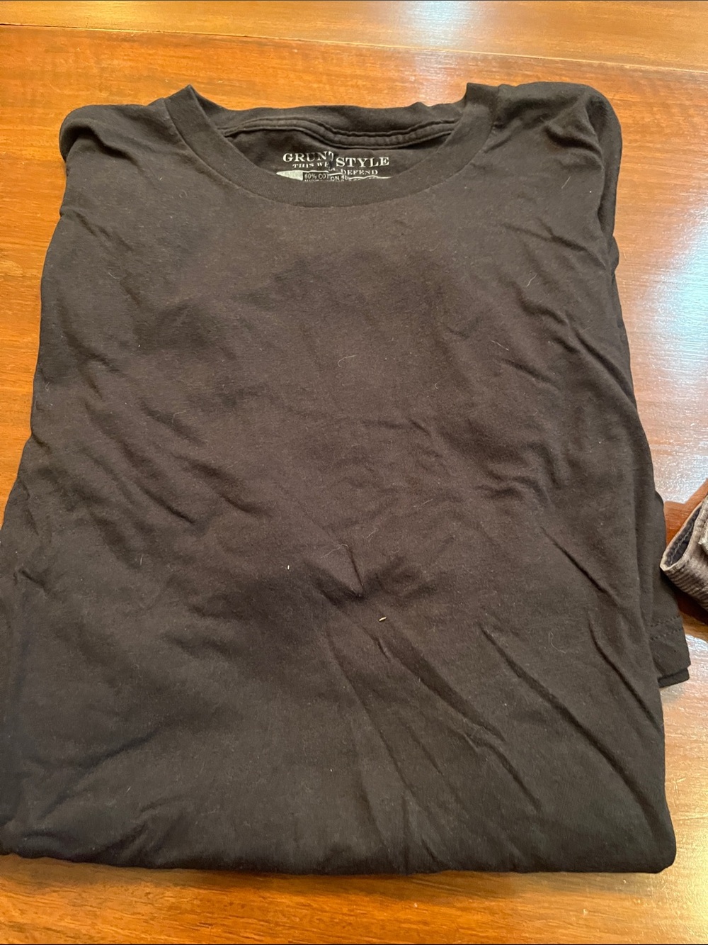 Grunt Style Men’s Black Short Sleeve Crew T-Shirt